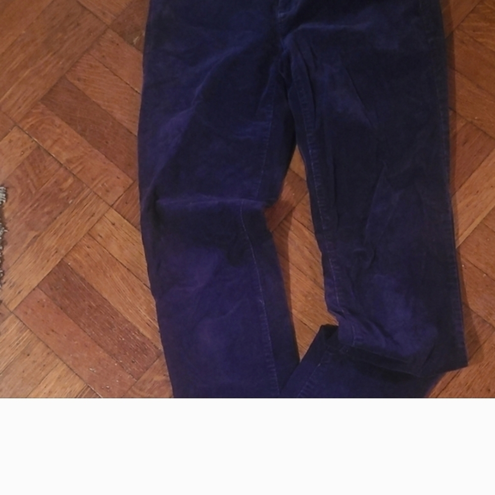 Banana Republic Women's Boot Cut Pants - Deep Blue Purple RYAN FIT SIZE 4 NWOT - Picture 5 of 9